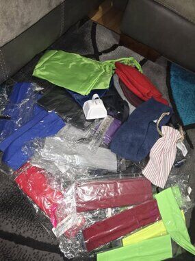 craft lot of headbands red green black blue gray LOT of blank items for HTV